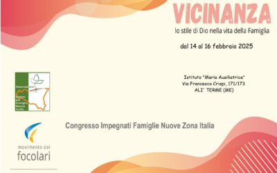 “Vicinanza- lo stile di Dio nella vita delle famiglie” – 14-16 febbraio 2025